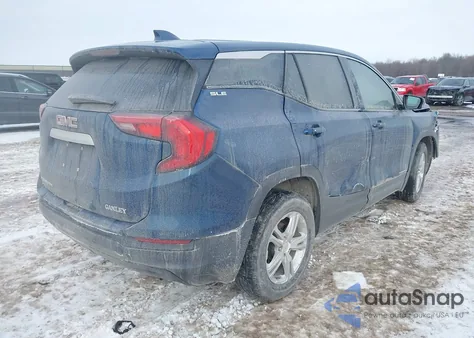 2020 GMC Terrain Fwd Sle z USA, uszkodzony, nr VIN 3GKALMEVXLL105857